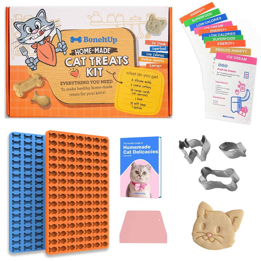 BoneItUp® Cat Edition Homemade Treats Kit